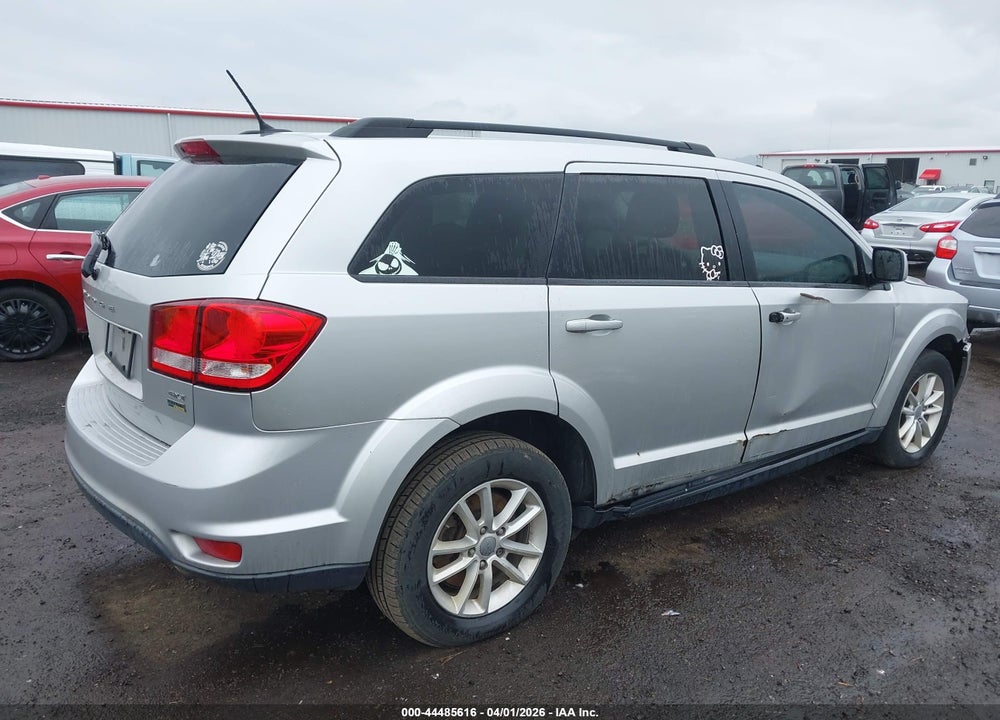 2013 DODGE JOURNEY SXT VIN: 3C4PDCBG1DT527018