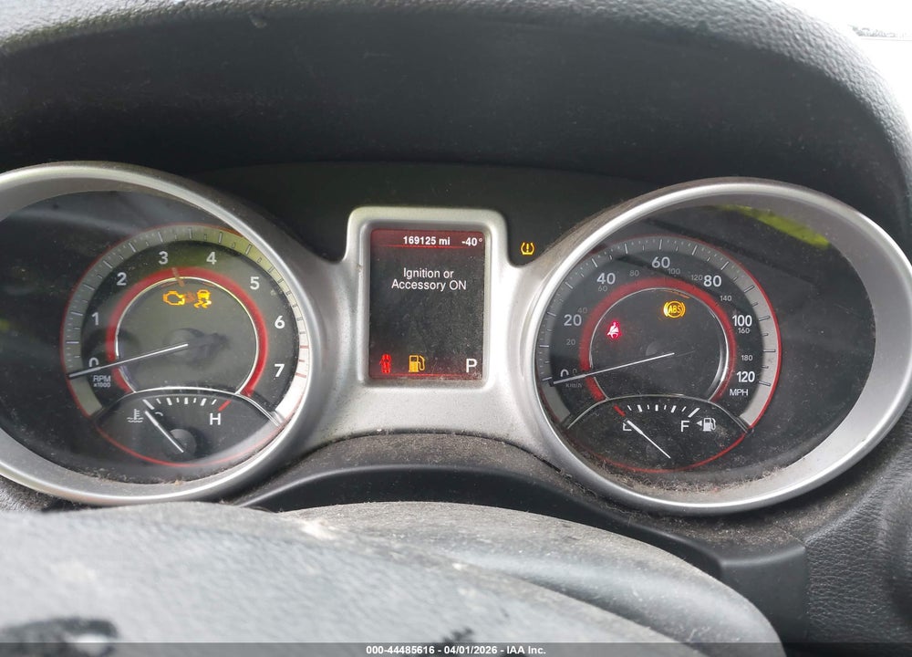2013 DODGE JOURNEY SXT VIN: 3C4PDCBG1DT527018