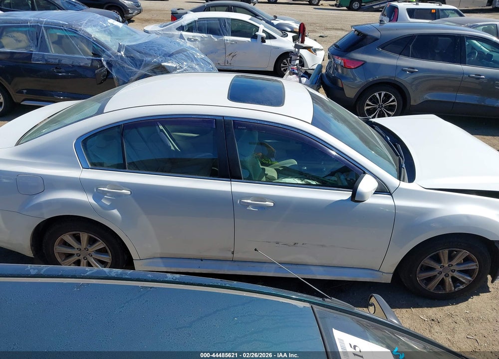 2012 SUBARU LEGACY 2.5I PREMIUM VIN: 4S3BMAG67C1005840