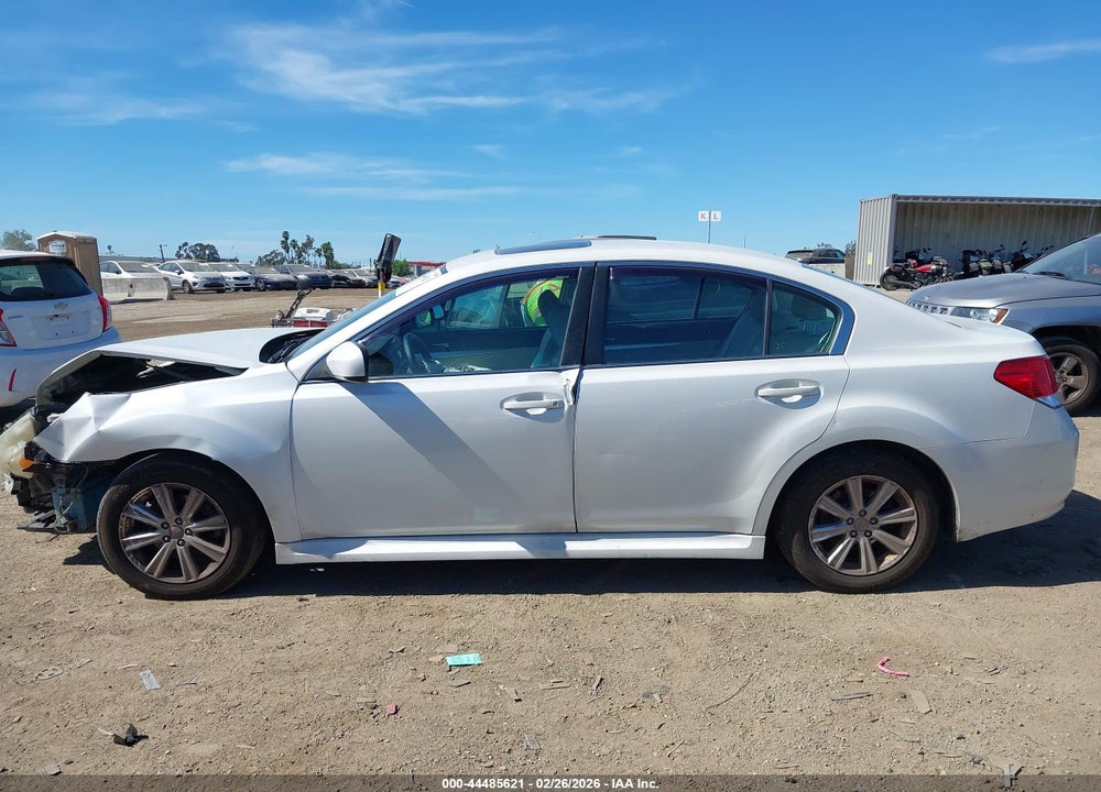 2012 SUBARU LEGACY 2.5I PREMIUM VIN: 4S3BMAG67C1005840