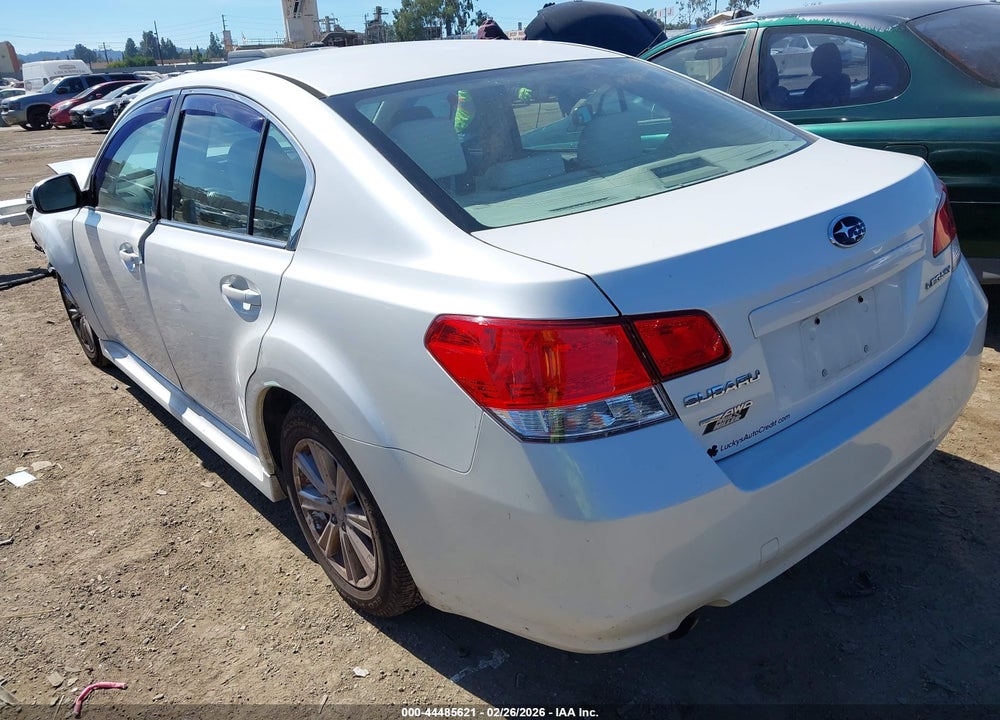 2012 SUBARU LEGACY 2.5I PREMIUM VIN: 4S3BMAG67C1005840