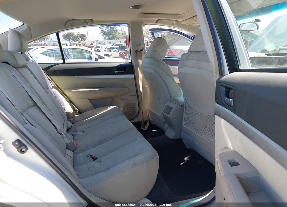 2012 SUBARU LEGACY 2.5I PREMIUM VIN: 4S3BMAG67C1005840