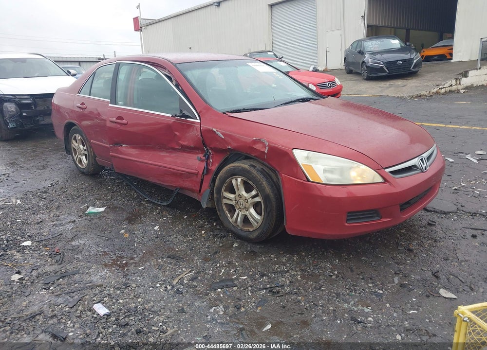 2007 HONDA ACCORD 2.4 SE VIN: 1HGCM56337A055984