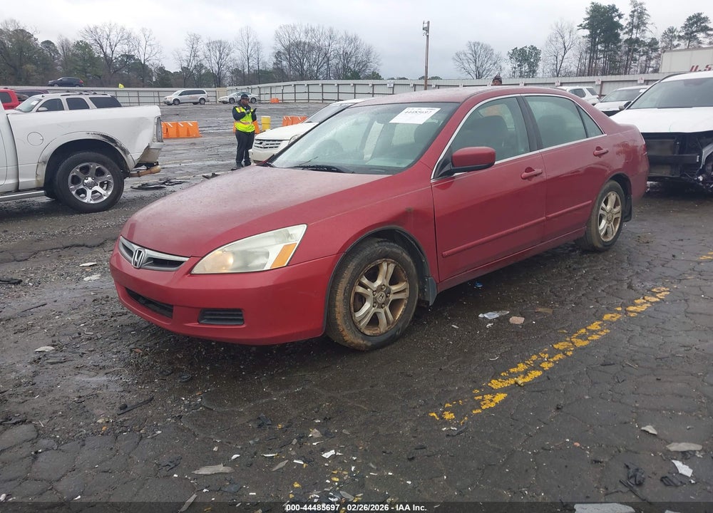 2007 HONDA ACCORD 2.4 SE VIN: 1HGCM56337A055984