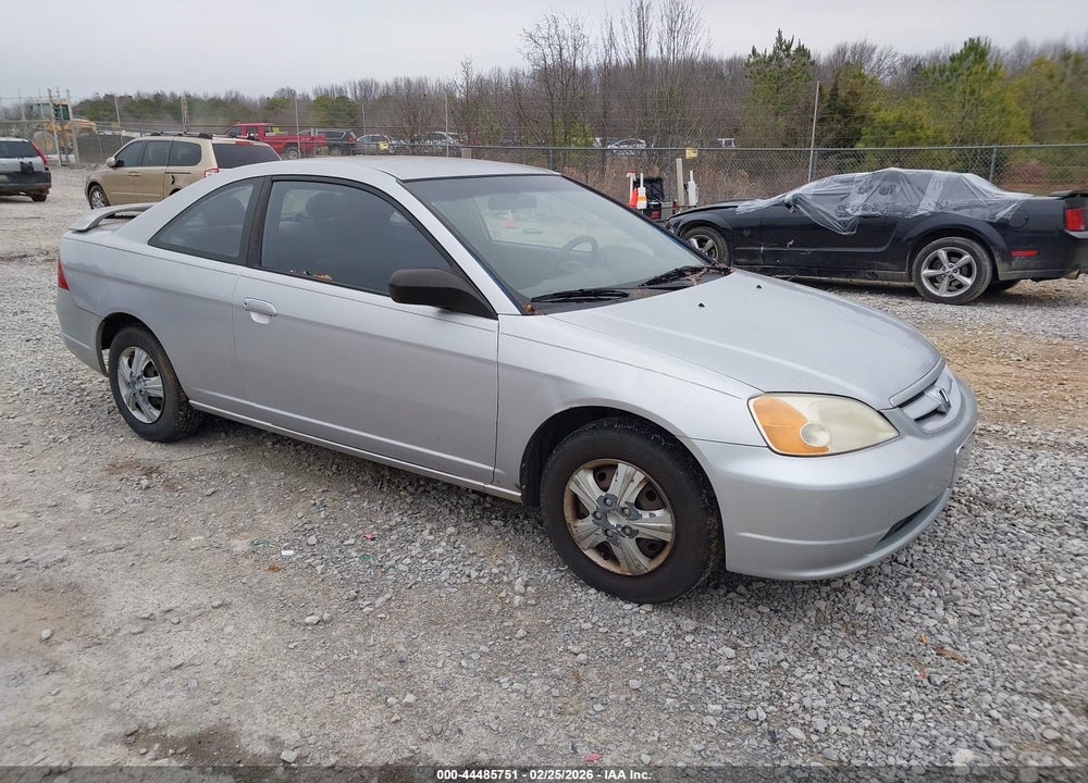 2003 HONDA CIVIC LX VIN: 1HGEM22533L033772