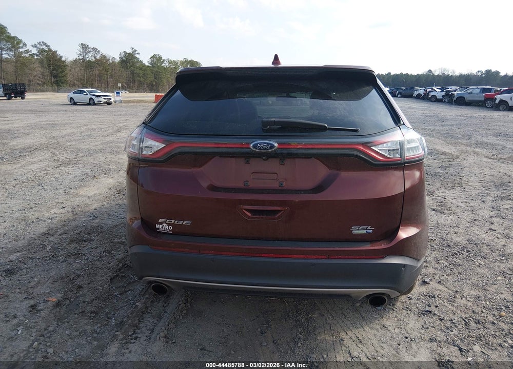 2016 FORD EDGE SEL VIN: 2FMPK4J99GBB01877