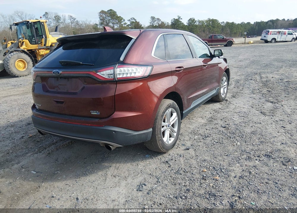 2016 FORD EDGE SEL VIN: 2FMPK4J99GBB01877