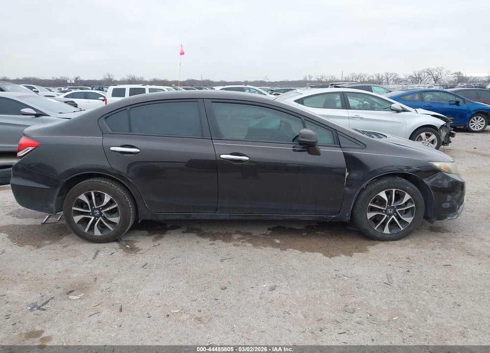 2013 HONDA CIVIC EX-L VIN: 2HGFB2F9XDH524605