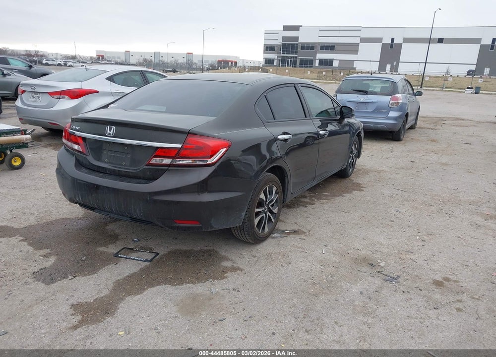 2013 HONDA CIVIC EX-L VIN: 2HGFB2F9XDH524605