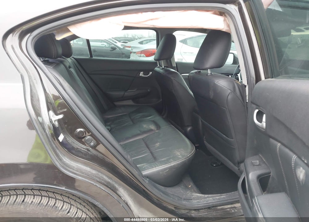 2013 HONDA CIVIC EX-L VIN: 2HGFB2F9XDH524605