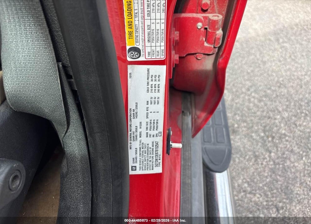 2007 HUMMER H3 SUV VIN: 5GTDN13E878152547