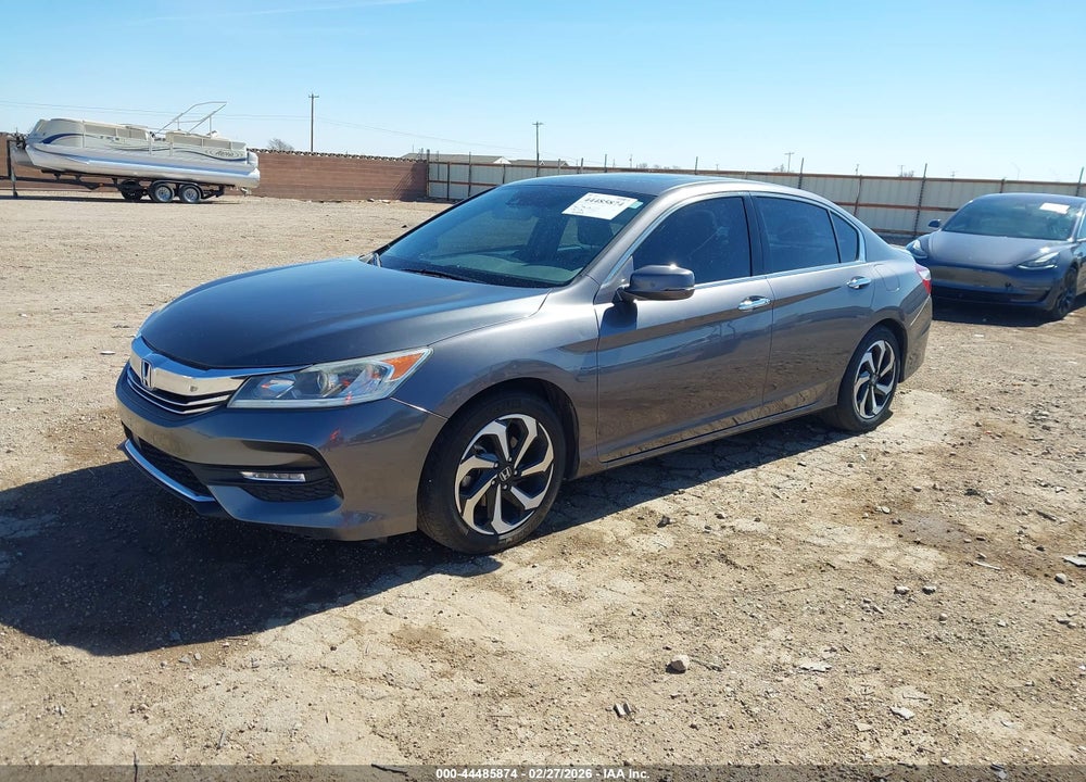 2017 HONDA ACCORD EX-L V6 VIN: 1HGCR3F09HA038121