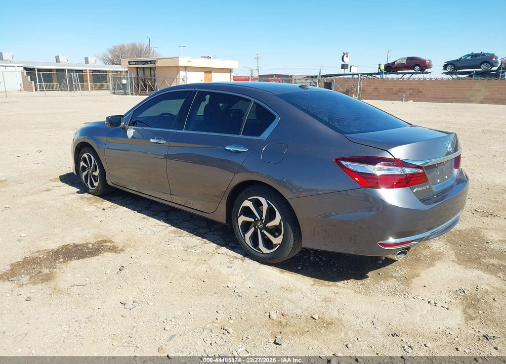 2017 HONDA ACCORD EX-L V6 VIN: 1HGCR3F09HA038121