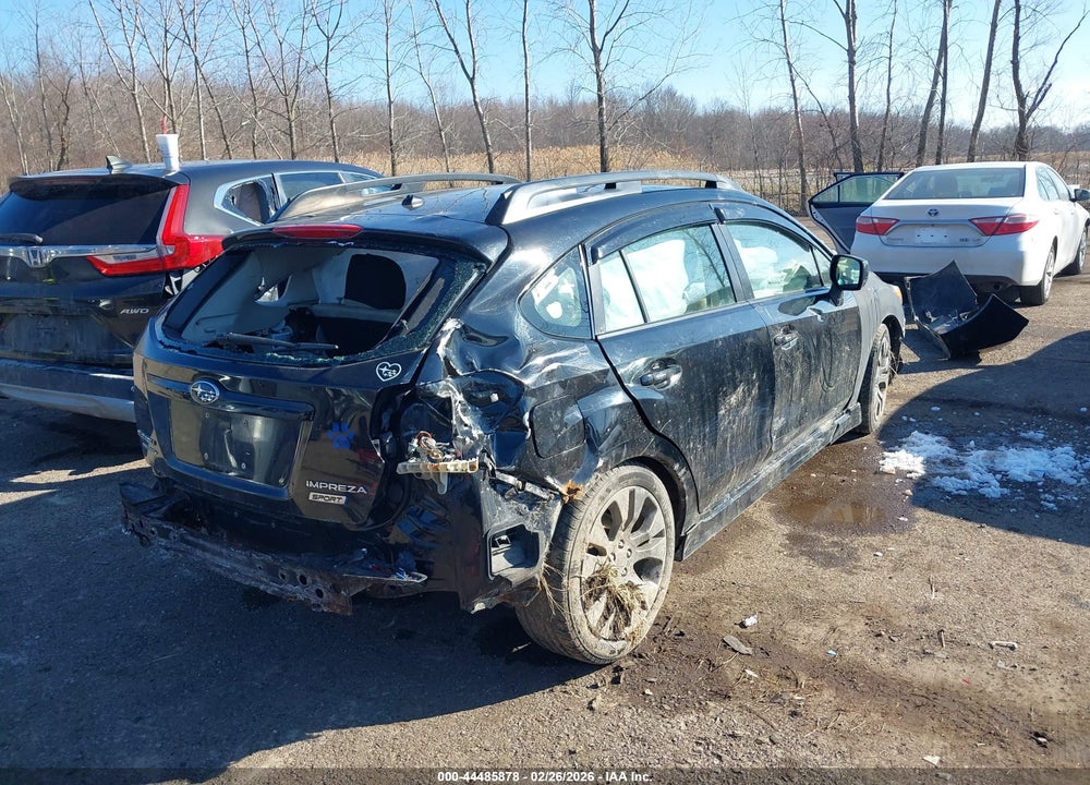 2013 SUBARU IMPREZA 2.0I SPORT PREMIUM VIN: JF1GPAL6XDG826034
