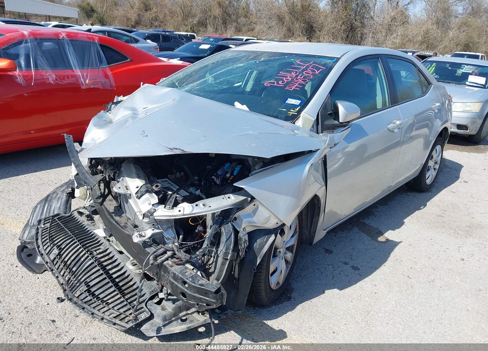 2016 TOYOTA COROLLA L/LE/S/S PLUS/LE PLUS VIN: 2T1BURHE0GC637410