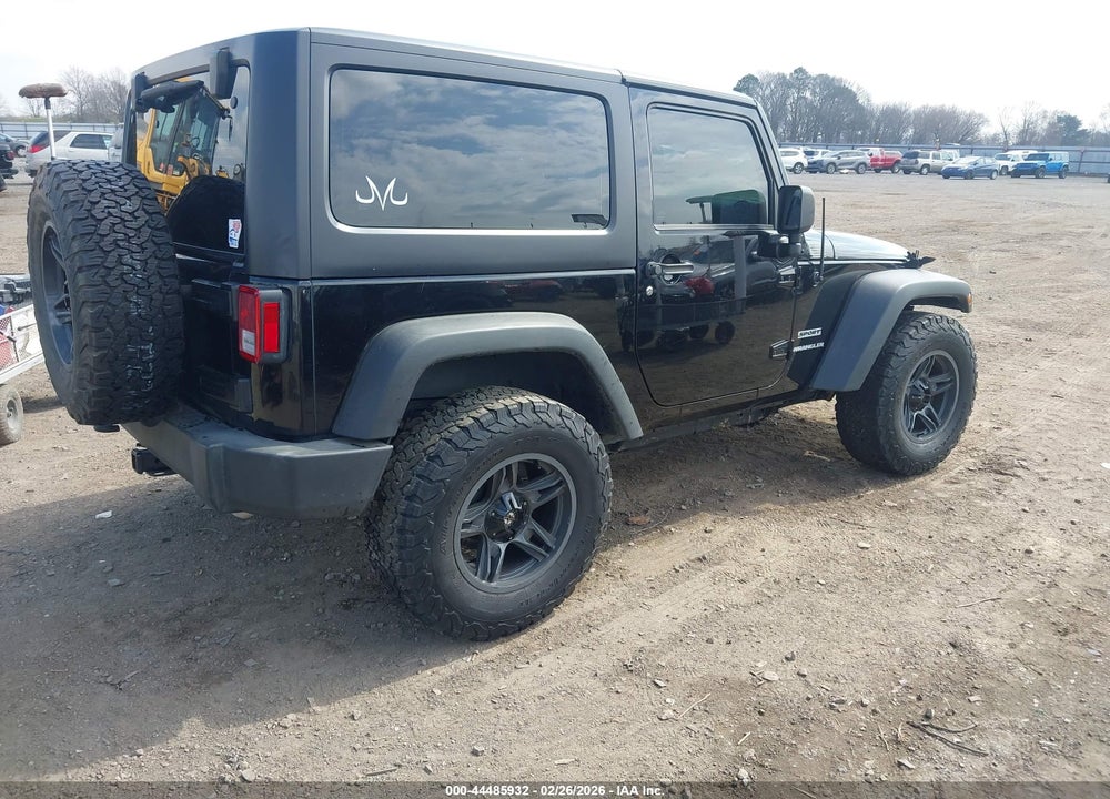 2015 JEEP WRANGLER SPORT VIN: 1C4AJWAG7FL763186
