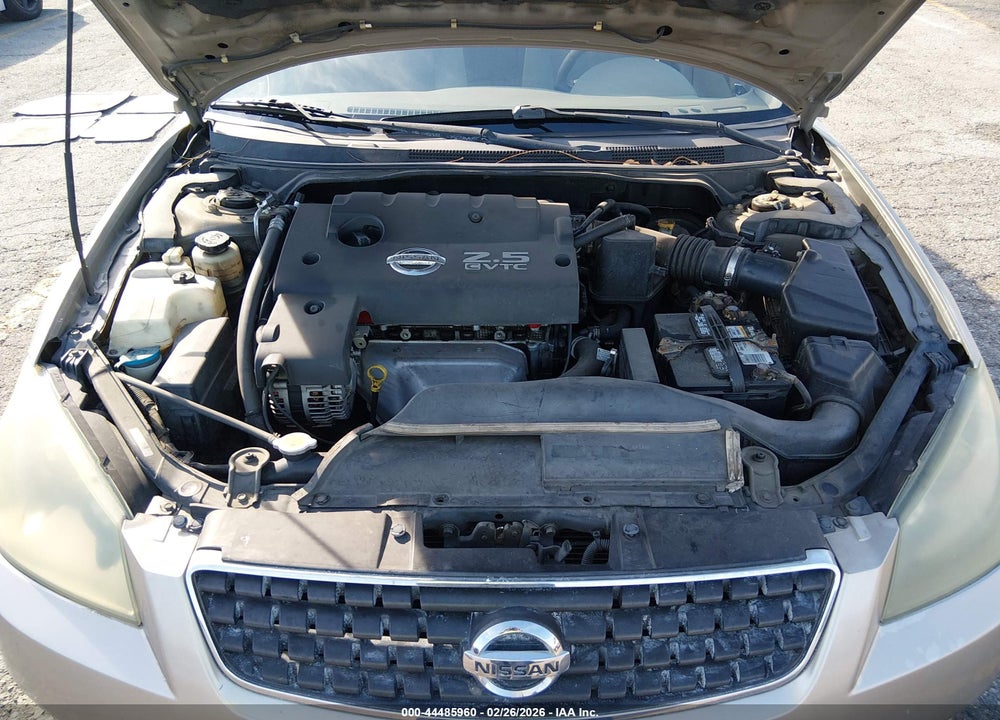 2006 NISSAN ALTIMA 2.5 S VIN: 1N4AL11D56C145549