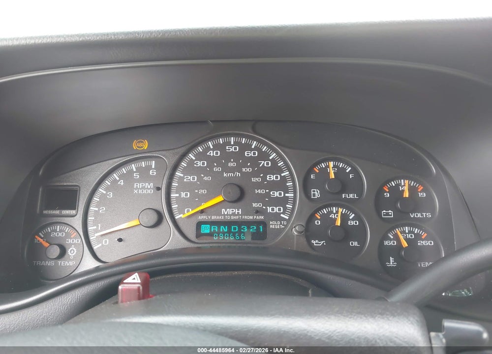 2000 CHEVROLET SILVERADO 2500 LS VIN: 1GCGK29U0YE260097