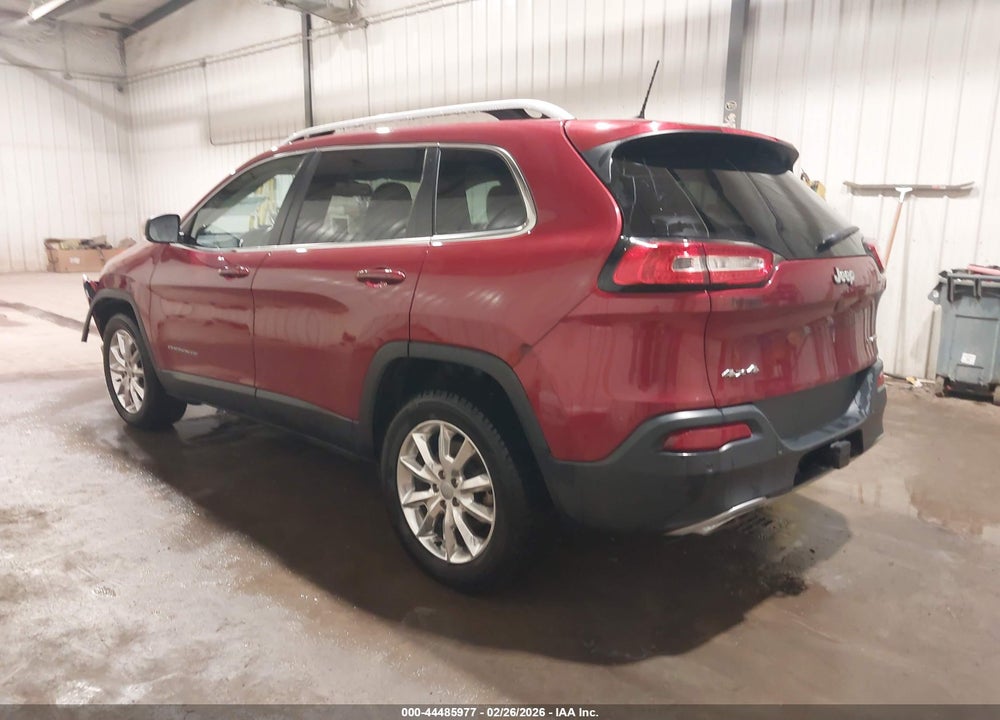 2016 JEEP CHEROKEE LIMITED VIN: 1C4PJMDS9GW245806