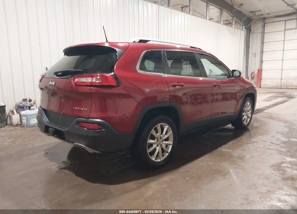2016 JEEP CHEROKEE LIMITED VIN: 1C4PJMDS9GW245806