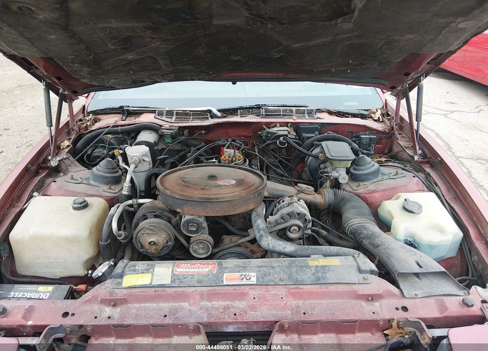 1989 PONTIAC FIREBIRD FORMULA VIN: 1G2FS21EXKL242746