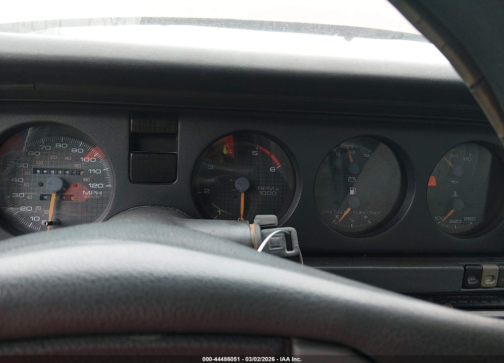 1989 PONTIAC FIREBIRD FORMULA VIN: 1G2FS21EXKL242746