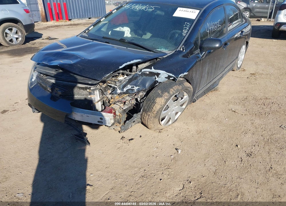 2008 HONDA CIVIC VIN: 1HGFA16538L066571