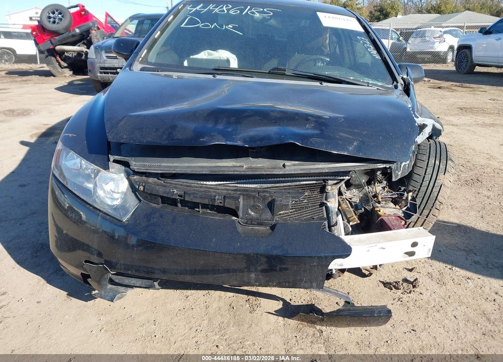 2008 HONDA CIVIC VIN: 1HGFA16538L066571