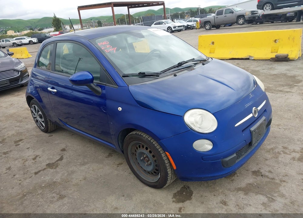 2012 FIAT 500 POP VIN: 3C3CFFAR2CT113956