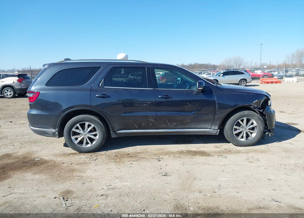 2016 DODGE DURANGO LIMITED VIN: 1C4RDJDG8GC442090