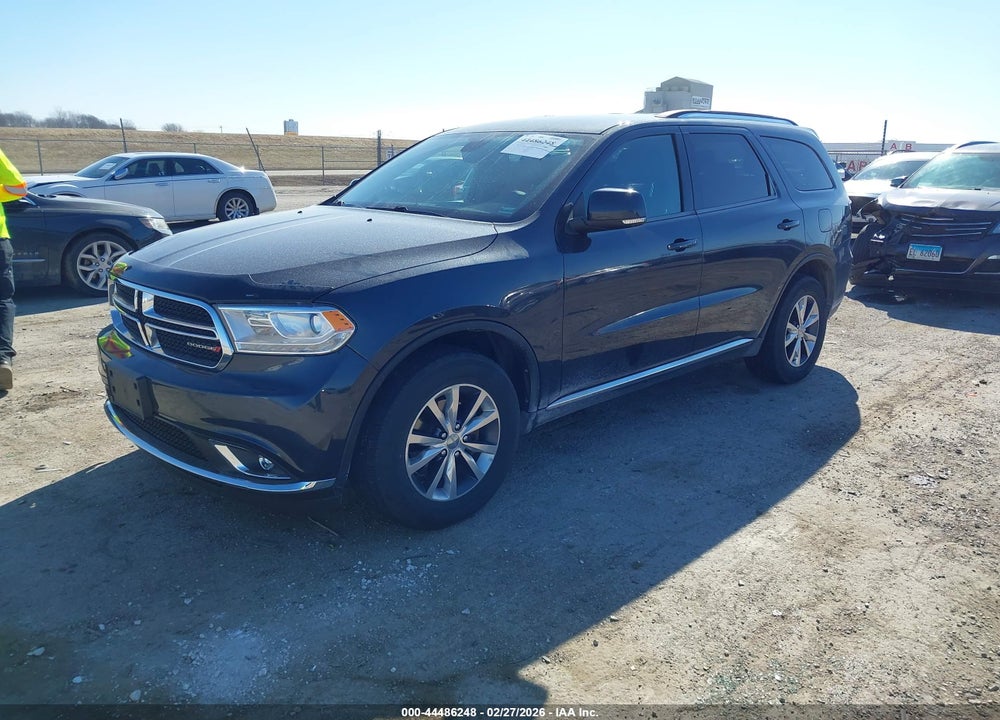 2016 DODGE DURANGO LIMITED VIN: 1C4RDJDG8GC442090