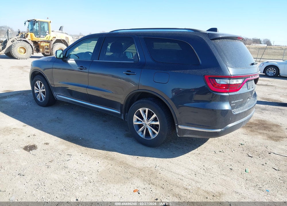2016 DODGE DURANGO LIMITED VIN: 1C4RDJDG8GC442090