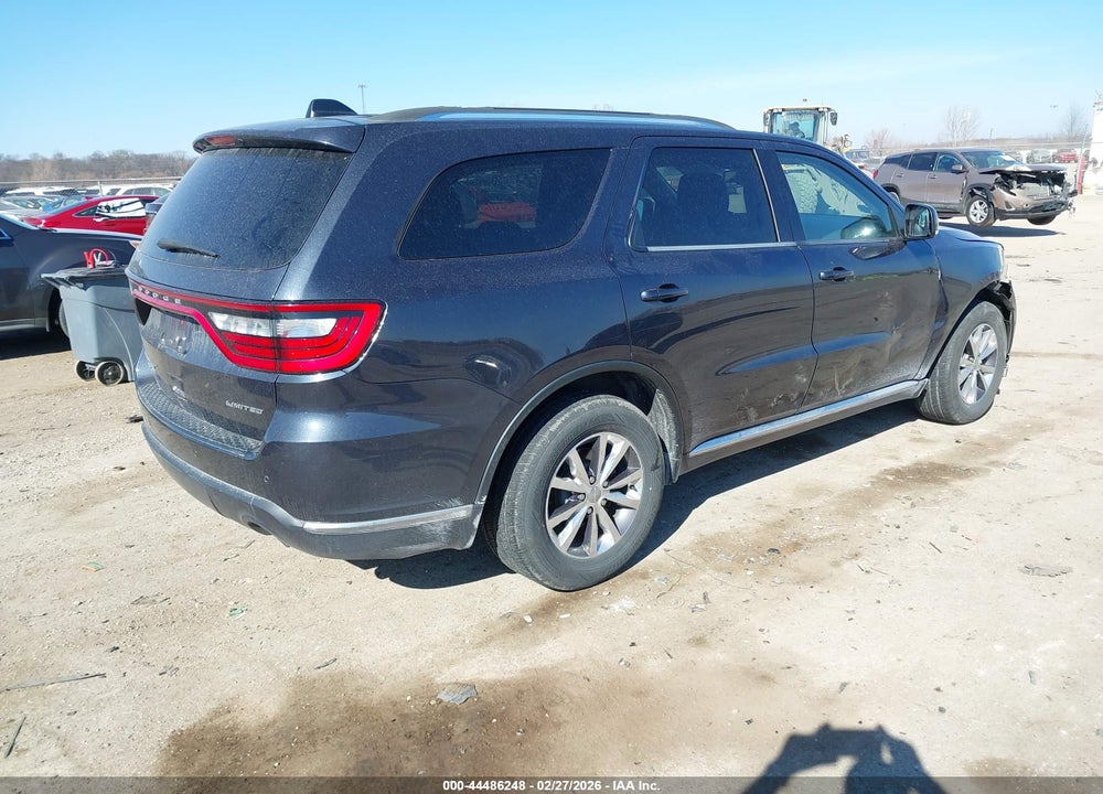 2016 DODGE DURANGO LIMITED VIN: 1C4RDJDG8GC442090