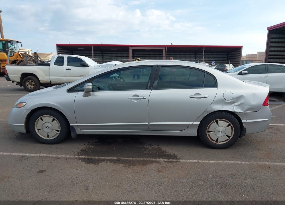 2008 HONDA CIVIC HYBRID VIN: JHMFA36248S014015