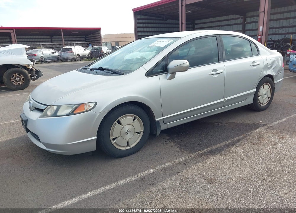 2008 HONDA CIVIC HYBRID VIN: JHMFA36248S014015