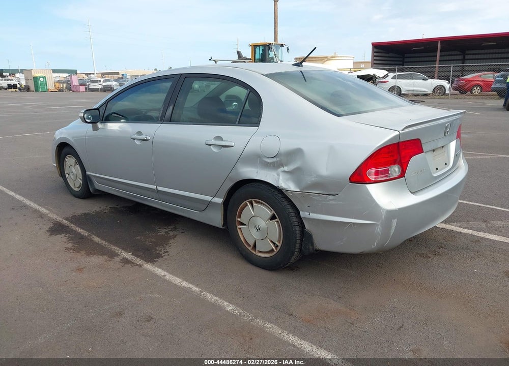 2008 HONDA CIVIC HYBRID VIN: JHMFA36248S014015