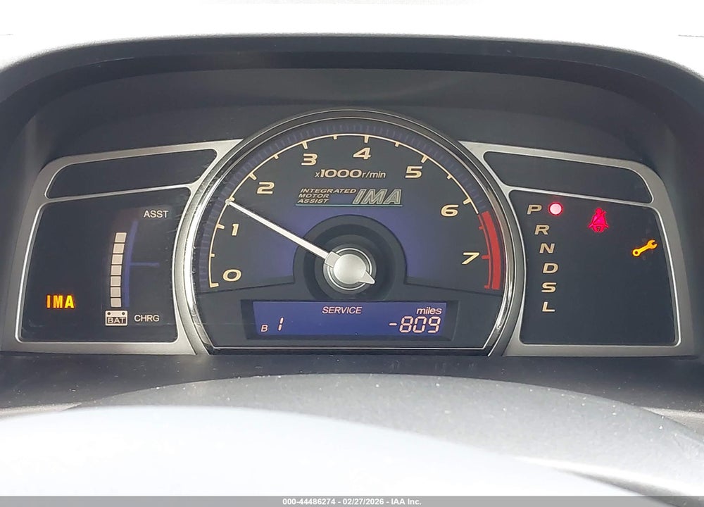 2008 HONDA CIVIC HYBRID VIN: JHMFA36248S014015