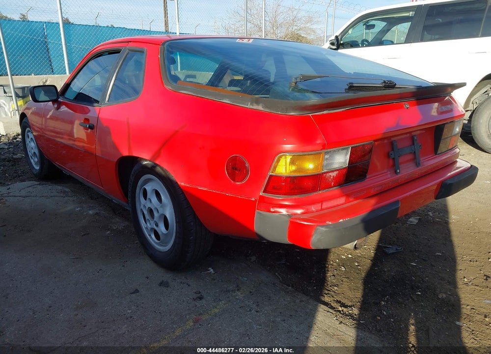 1988 PORSCHE 924 S VIN: WP0AA0923JN451370