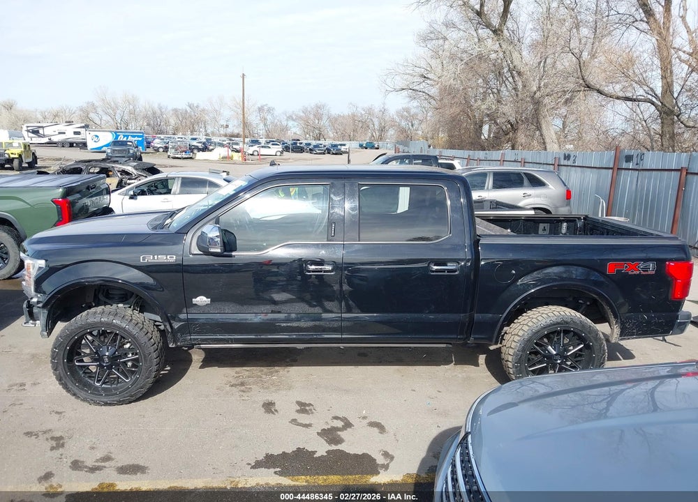 2018 FORD F-150 KING RANCH VIN: 1FTEW1EG5JFD42512