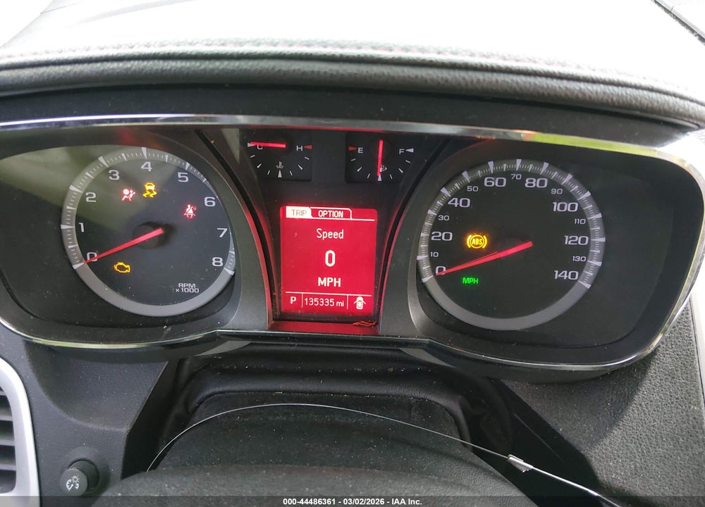 2013 GMC TERRAIN SLE-2 VIN: 2GKFLTE34D6385571