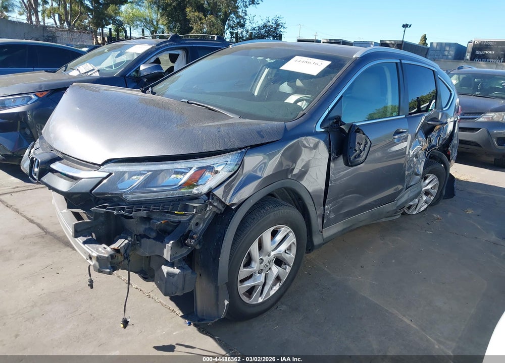 2015 HONDA CR-V EX-L VIN: 2HKRM3H75FH553320