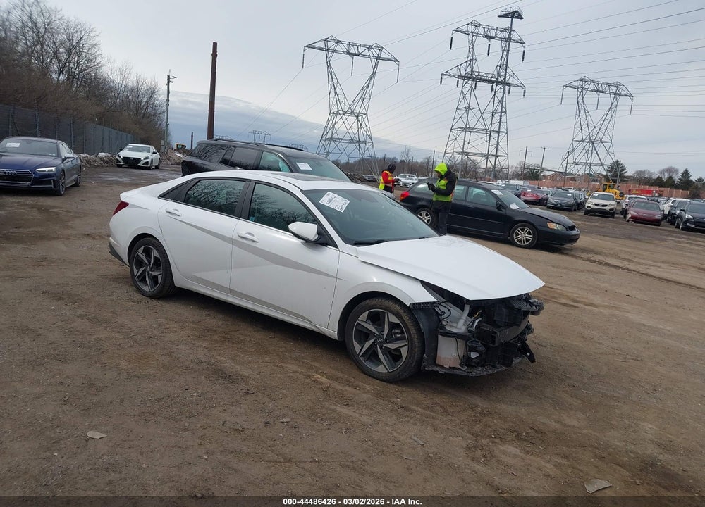 2023 HYUNDAI ELANTRA HYBRID LIMITED VIN: KMHLN4AJ7PU069778