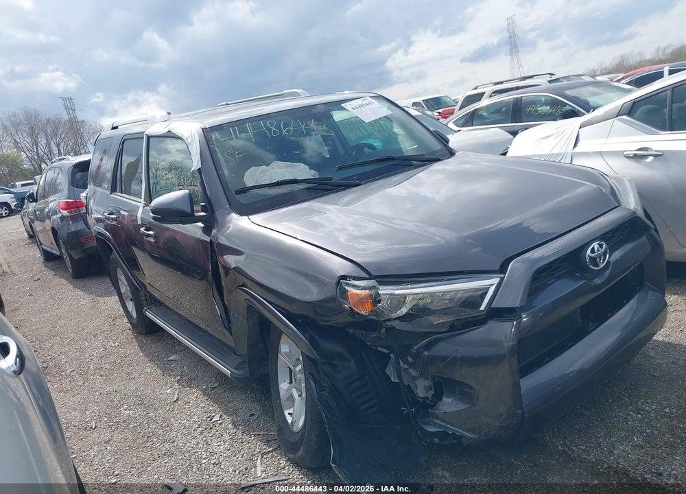 2017 TOYOTA 4RUNNER SR5 PREMIUM VIN: JTEBU5JR5H5414229