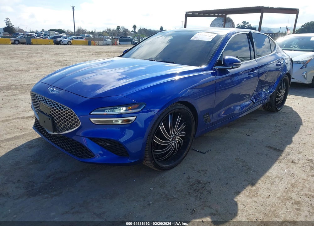 2022 GENESIS G70 2.0T AWD VIN: KMTG34TA9NU098724