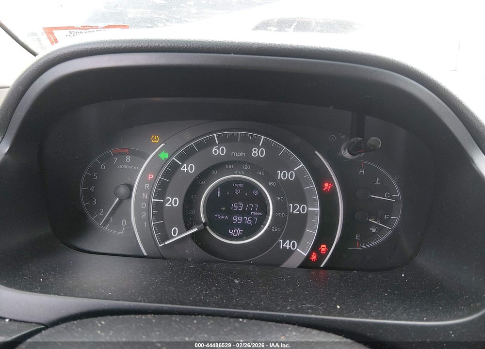 2014 HONDA CR-V LX VIN: 2HKRM4H33EH626363
