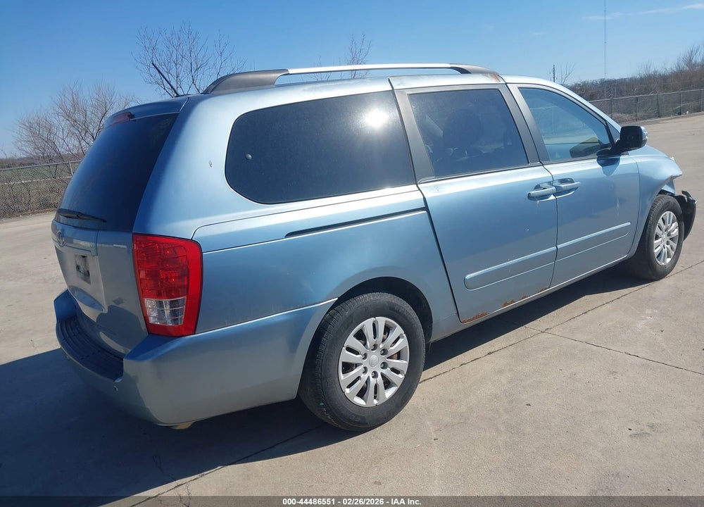 2012 KIA SEDONA LX VIN: KNDMG4C72C6442115
