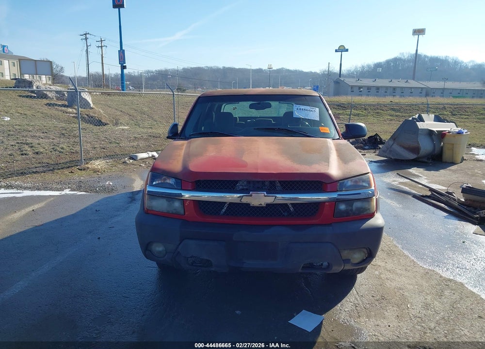 2005 CHEVROLET AVALANCHE 1500 LS VIN: 3GNEC12Z55G230643