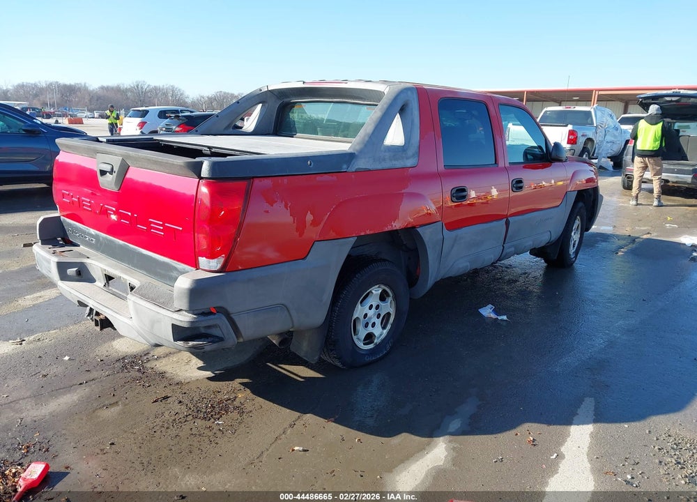 2005 CHEVROLET AVALANCHE 1500 LS VIN: 3GNEC12Z55G230643
