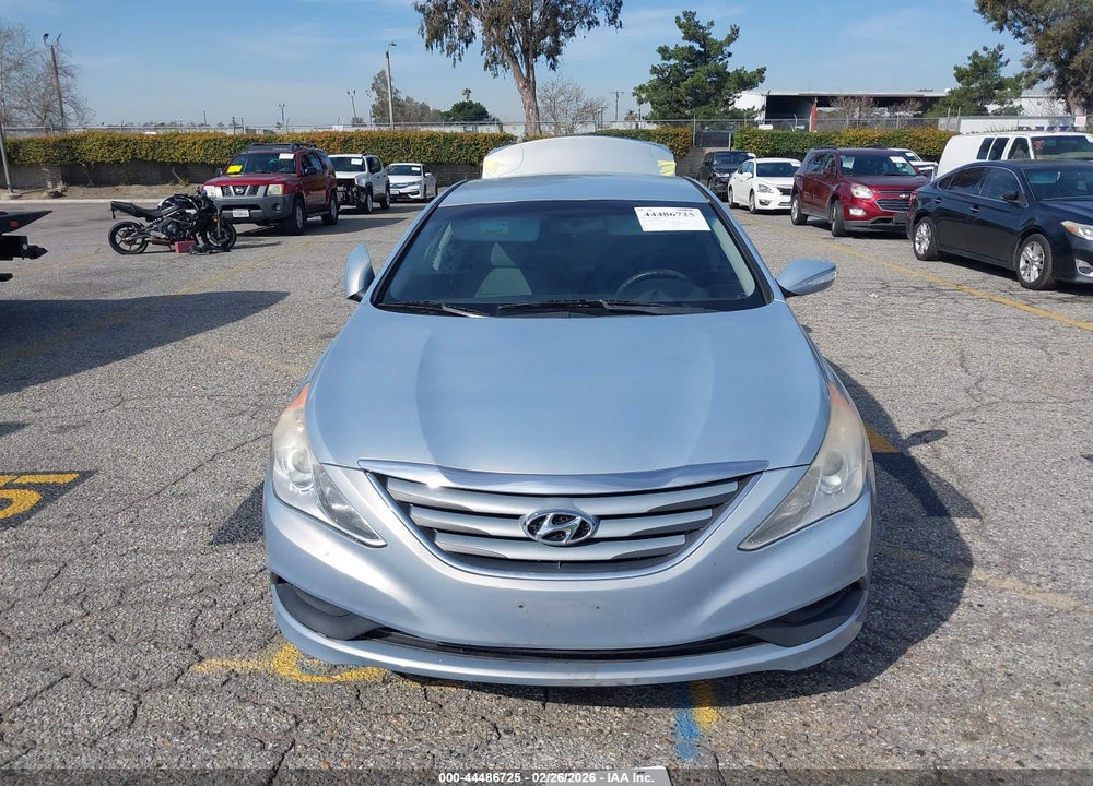 2014 HYUNDAI SONATA GLS VIN: 5NPEB4AC7EH877479