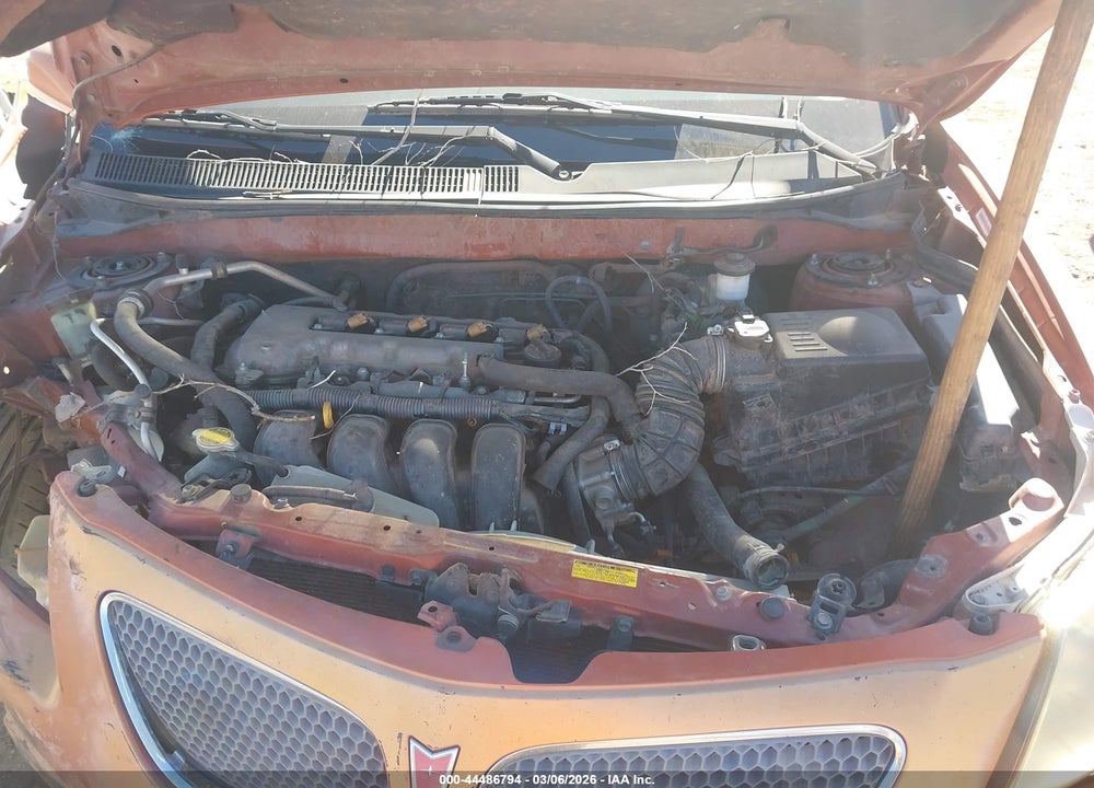 2005 PONTIAC VIBE VIN: 5Y2SL63865Z410776